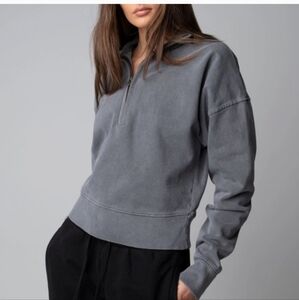 Talentless Half Zip Pullover Sweatshirt